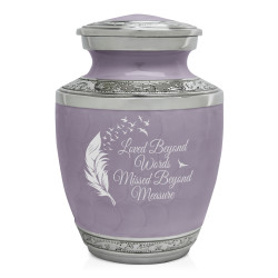 Loved Beyond Words Sharing Urn - Regal Purple