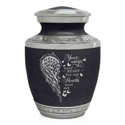 Your Wings Were Ready Sharing Urn - Ebony Black