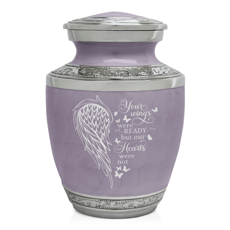 Your Wings Were Ready Sharing Urn - Regal Purple
