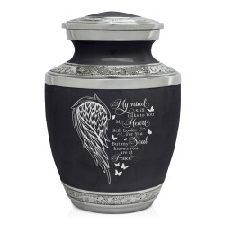 At Peace Sharing Urn - Ebony Black