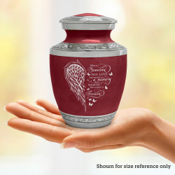 Memory Becomes a Treasure Sharing Urn - Rose Red