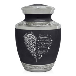 Memory Becomes a Treasure Sharing Urn - Ebony Black