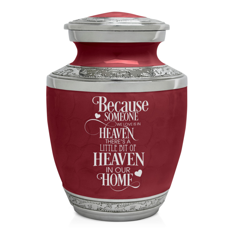 Heaven In Our Home Sharing Urn - Rose Red