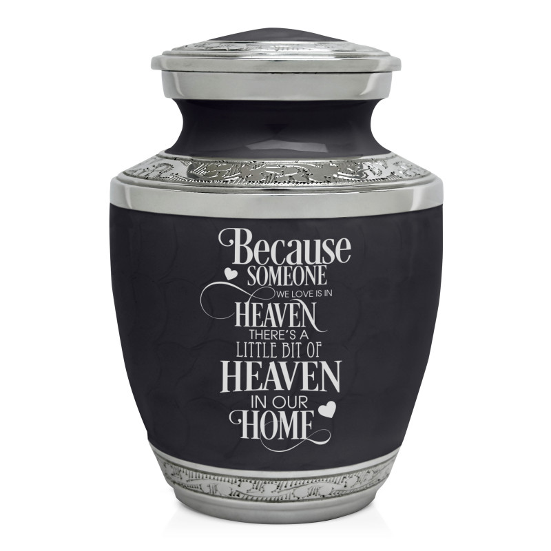Heaven In Our Home Sharing Urn - Ebony Black