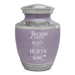 Heaven In Our Home Sharing Urn - Regal Purple