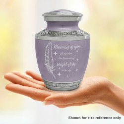 Memories Of You - Bright Stars Sharing Urn - Regal Purple