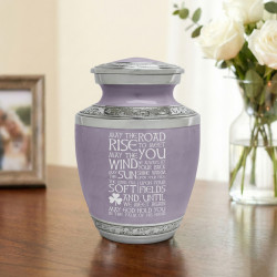 Irish Blessing Sharing Urn - Regal Purple