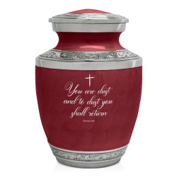 Dust to Dust Sharing Urn - Rose Red