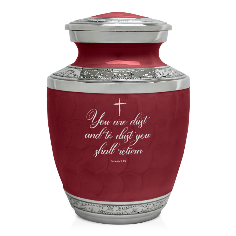 Dust to Dust Sharing Urn - Rose Red