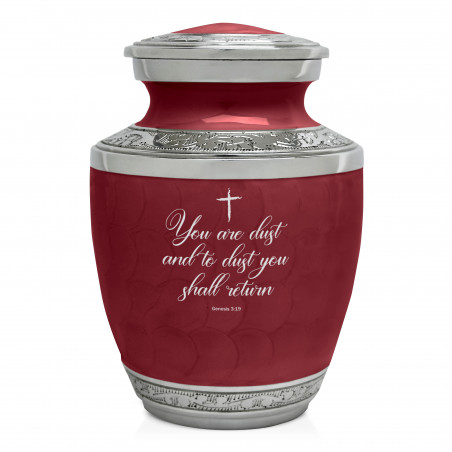 Dust to Dust Sharing Urn - Rose Red