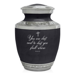 Dust to Dust Sharing Urn - Ebony Black