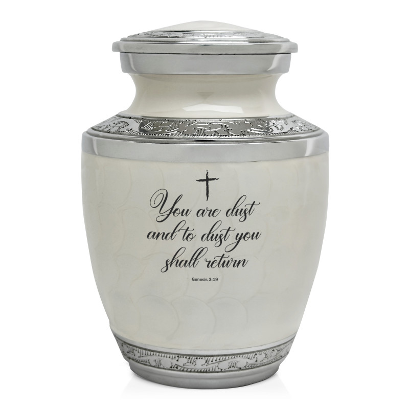 Dust to Dust Sharing Urn - Radiant White