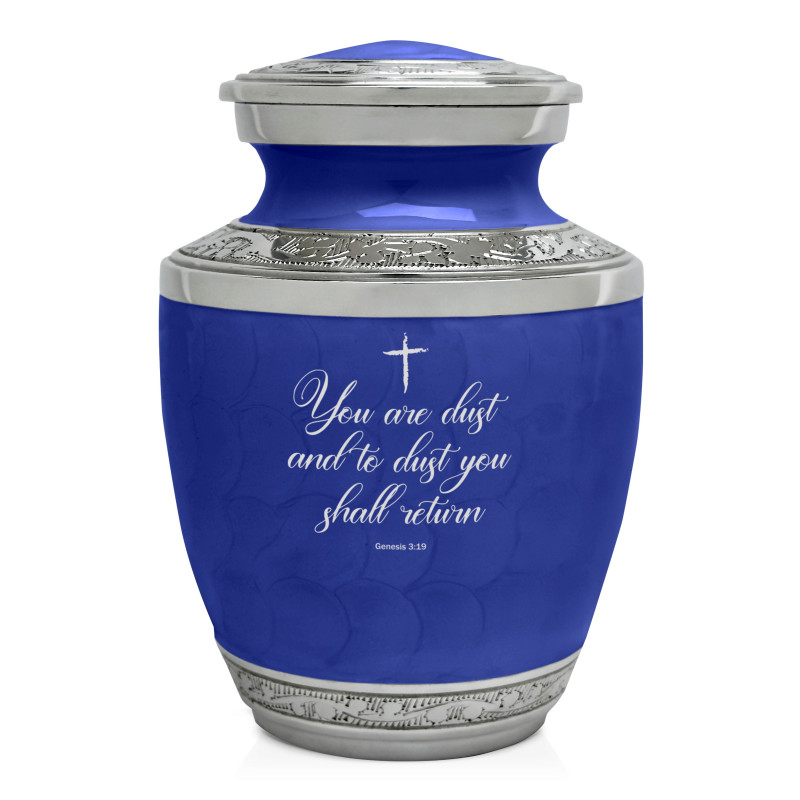 Dust to Dust Sharing Urn - Royal Blue