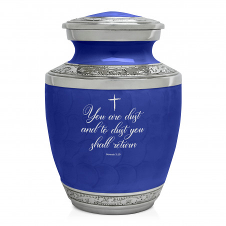 Dust to Dust Sharing Urn - Royal Blue