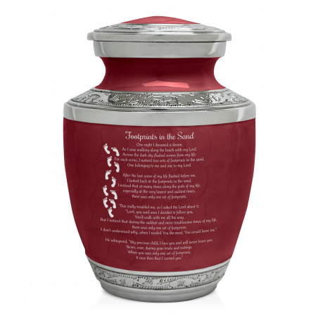 I Carried You Sharing Urn - Rose Red
