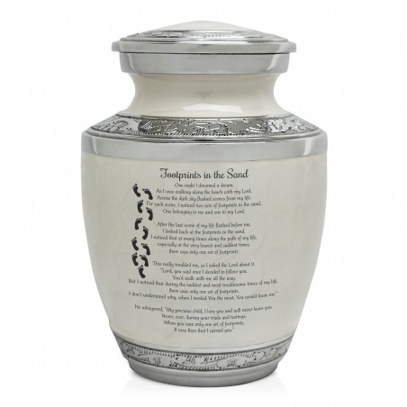 I Carried You Sharing Urn - Radiant White