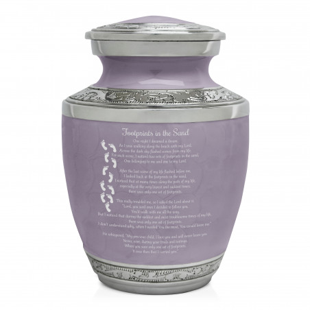 I Carried You Sharing Urn - Regal Purple
