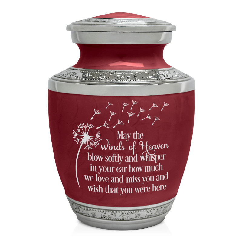 Winds of Heaven Sharing Urn - Rose Red