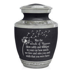 Winds of Heaven Sharing Urn - Ebony Black