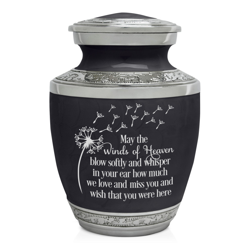 Winds of Heaven Sharing Urn - Ebony Black
