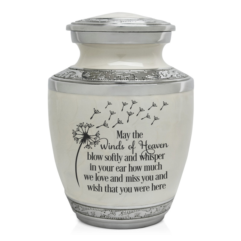 Winds of Heaven Sharing Urn - Radiant White