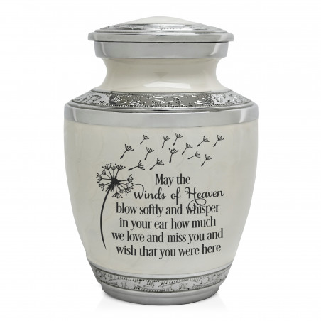Winds of Heaven Sharing Urn - Radiant White