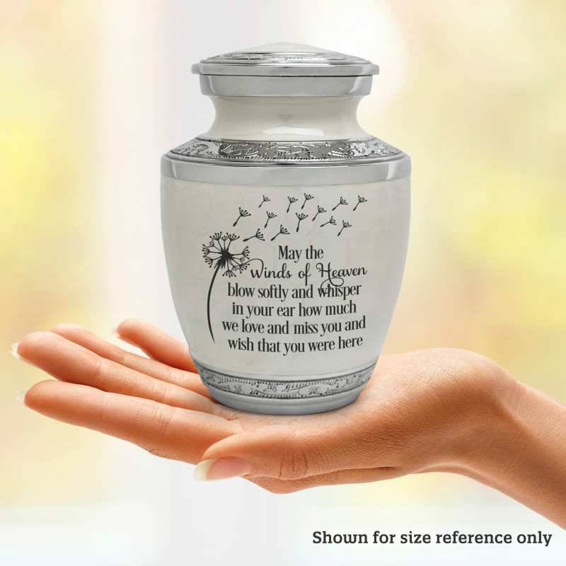 Winds of Heaven Sharing Urn - Radiant White