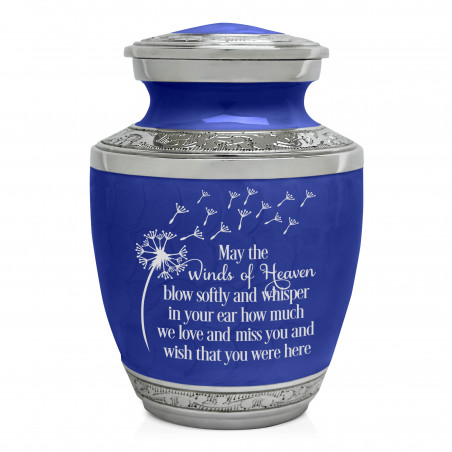 Winds of Heaven Sharing Urn - Royal Blue