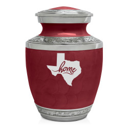 Texas Home Sharing Urn - Rose Red