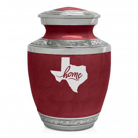 Texas Home Sharing Urn - Rose Red