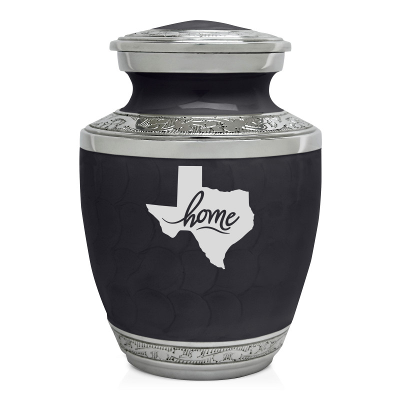 Texas Home Sharing Urn - Ebony Black