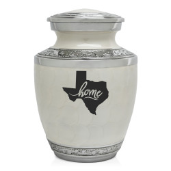 Texas Home Sharing Urn - Radiant White