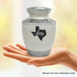 Texas Home Sharing Urn - Radiant White