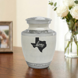 Texas Home Sharing Urn - Radiant White