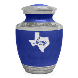 Texas Home Sharing Urn - Royal Blue