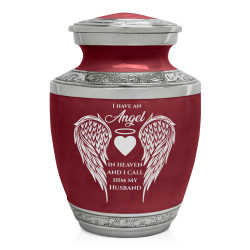 Husband Sharing Urn - Rose Red
