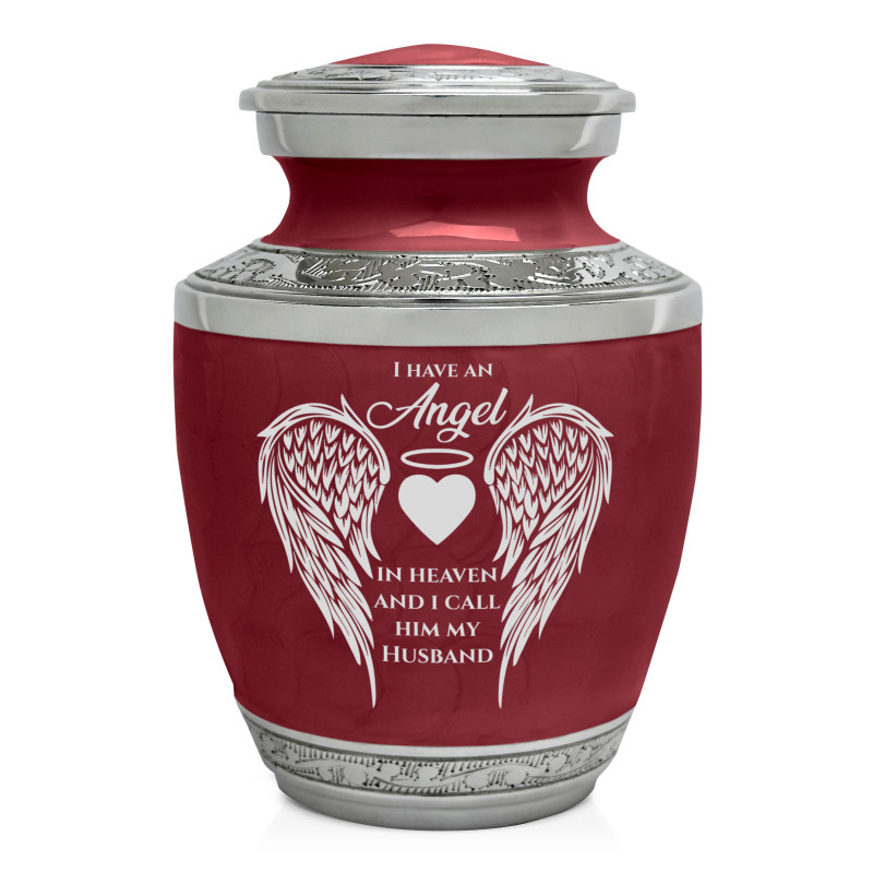 Husband Sharing Urn - Rose Red