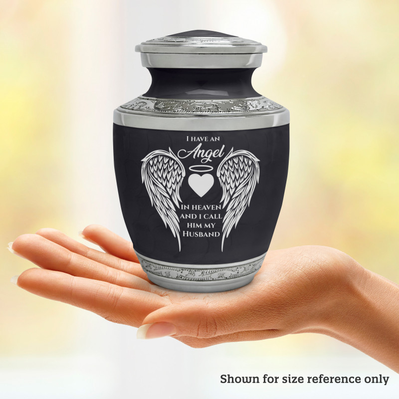 Husband Sharing Urn - Ebony Black