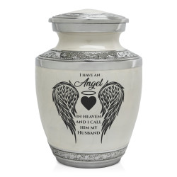 Husband Sharing Urn - Radiant White