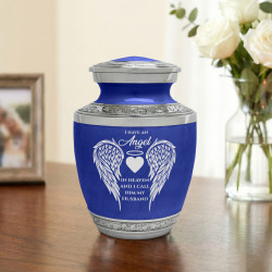 Husband Sharing Urn - Royal Blue