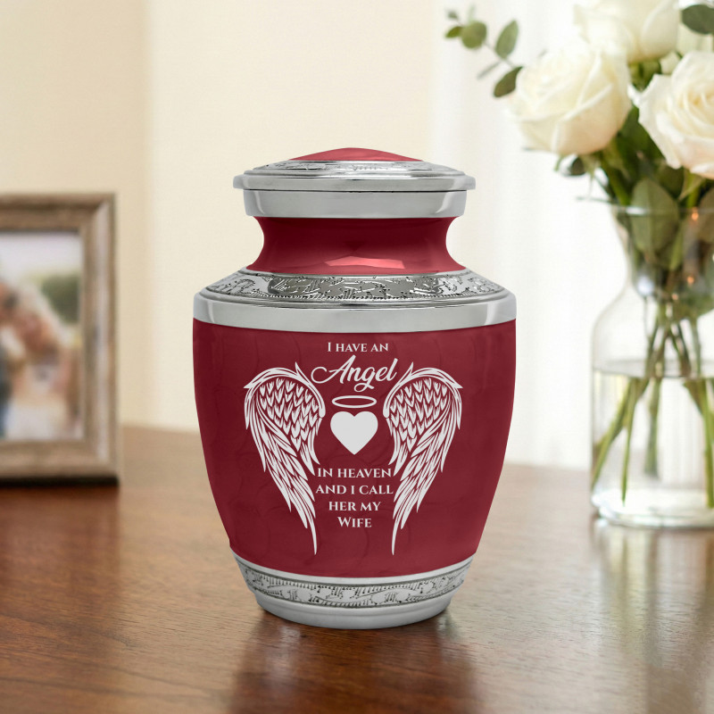 Wife Sharing Urn - Rose Red