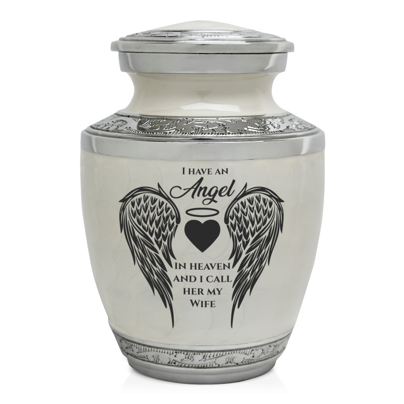 Wife Sharing Urn - Radiant White