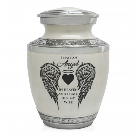 Wife Sharing Urn - Radiant White