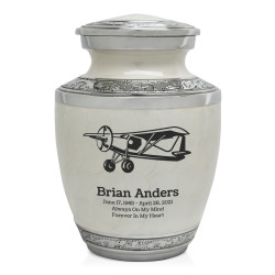 Bush Plane Sharing Urn - Radiant White