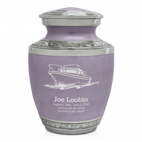 Boat Sharing Urn - Regal Purple