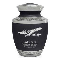 Airplane II Sharing Urn - Ebony Black