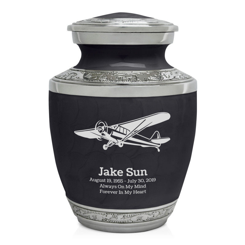 Airplane II Sharing Urn - Ebony Black