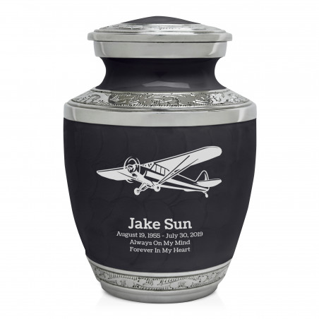 Airplane II Sharing Urn - Ebony Black