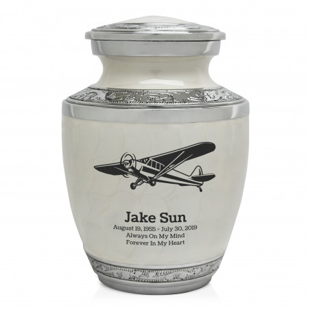 Airplane II Sharing Urn - Radiant White