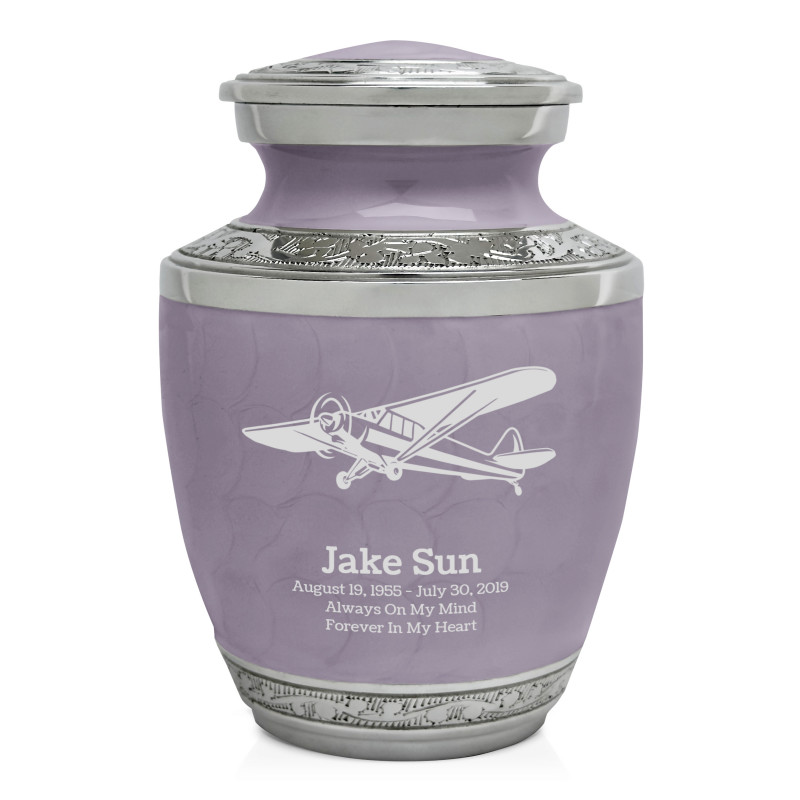 Airplane II Sharing Urn - Regal Purple